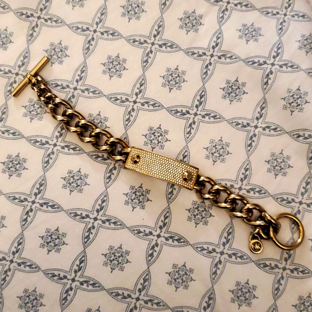 Authentic Michael Kors Gold Bracelet